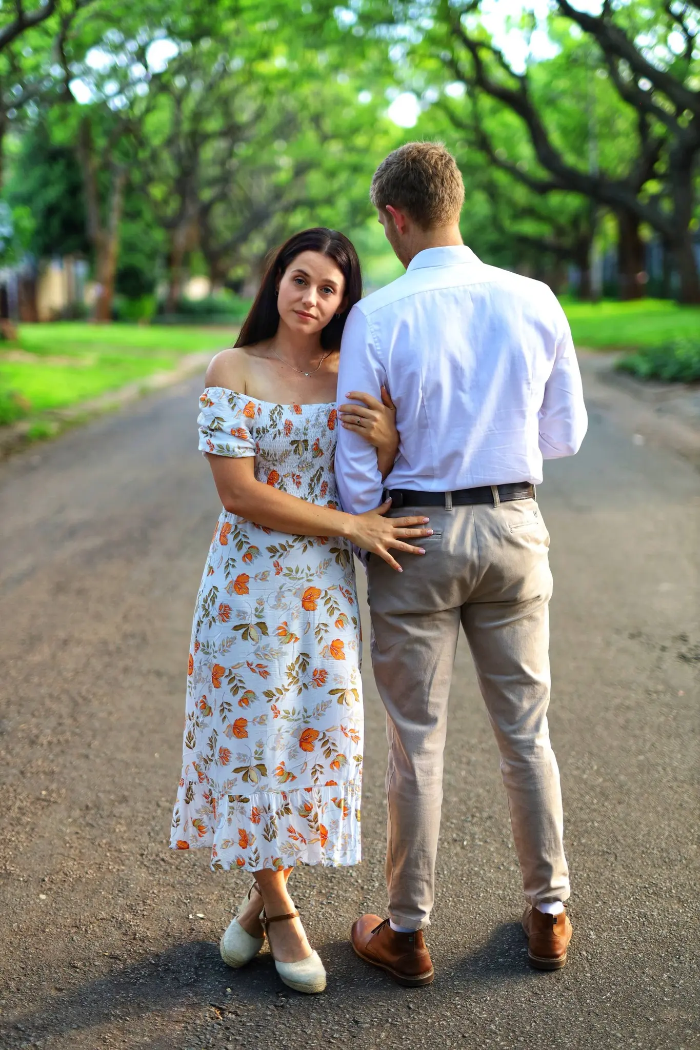 A warm portrait of Lala and Tutu.